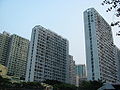 大窩口邨的相連長型大廈（2006 年 10 月）