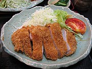 Tonkatsu (pork cutlet)