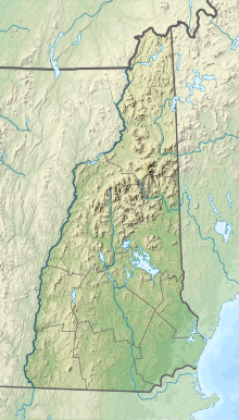 Map showing the location of Pillsbury State Park