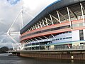 Exterior of the Millennium Stadium, Cardiff, where Wales play all their home games