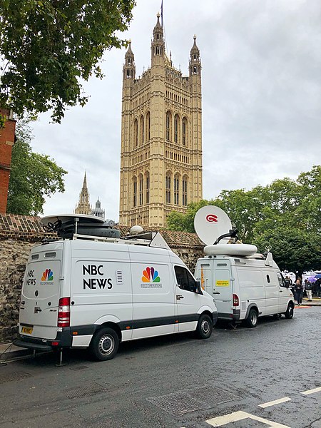 File:Outside broadcast unit from NBC at Parliament in London (48705279047).jpg