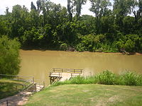 Colorado River in Wharton