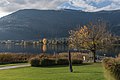 English: Pier on the Ossiacher See Deutsch: Schiffsstation am Ossiacher See