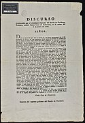 Discurso. Pronunciado por el ciudadano Mariano Paredes y Arrillaga, en la plaza de Arispe el 16 de... (NBY 19412).jpg