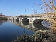 Le pont des Bénédictins sur la Lanterne.