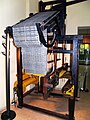 Austrian Jacquard handloom, end of 19th century, National Museum of textile Industry, Sliven, Bulgaria