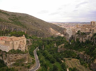 Hoz del Huecar. Río Huécar y Puente de San Pablo