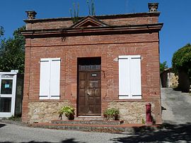 The town hall in Saint-Vincent