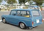 Toyota Publica 800 Van DeLuxe (UP26V-D) rear view