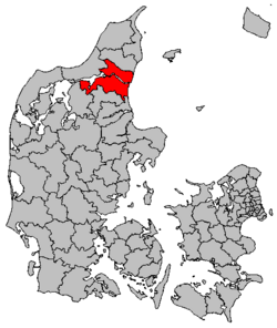 Vị trí của Aalborg