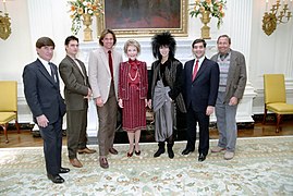 Nancy Reagan Photo Op. with Lab School Honorees.jpg