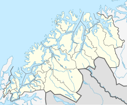 Rossfjordstraumen ubicada en Troms