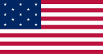 Vlag van die Verenigde State, 1777 tot 1795