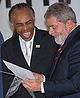 Gilberto Gil e Lula