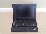 Lenovo X100e Mini10 with shift-tilt effect