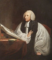 Painting of a man in a wig