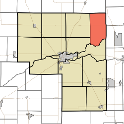 Vị trí trong Quận Cass, Indiana