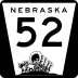 State Highway 52 marker