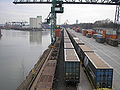 Hafen Köln-Niehl I – Containerterminal (Februar 2010)