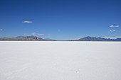 Bonneville Salt Flats, del av Stora Saltjööknen.