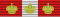 Cavaliere di gran croce insignito del gran cordone dell'ordine della Corona d'Italia - nastrino per uniforme ordinaria
