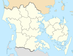 Lunderskov is located in Region of Southern Denmark