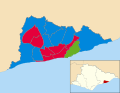 2021 results map