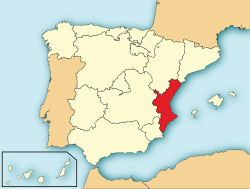 Bản đồ Cộng đồng Valencia