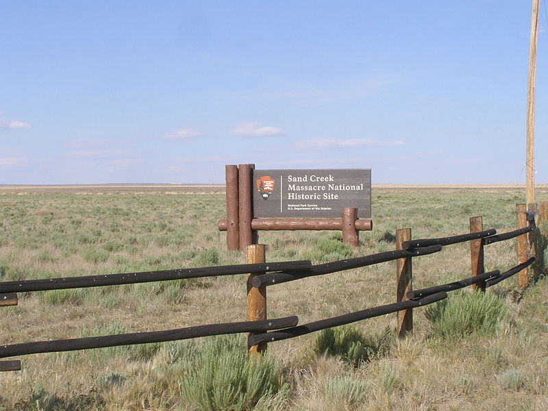 File:Sand Creek MNHS Entrance Sign P5310694.JPG