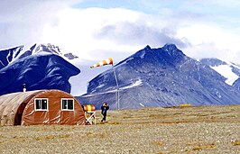 Tanquary-fjord in de zomer