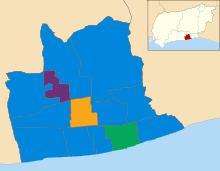 Worthing UK local election 2014 map.svg