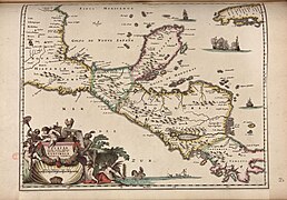 Yucatan conventus juridici Hispaniæ novæ pars occidentalis, et Guatimala conventus juridicus. R 2= 22. Pièce 61.jpg