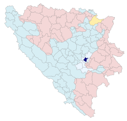 Vogošća – Mappa