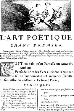 Image illustrative de l’article L'Art poétique