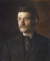 Terra Collection, Art Institute of Chicago. Portrait of Thomas J. Eagan (1907). Entered PAFA in 1885. Left ASL to become a draftsman and mechanical engineer. Settled in Conshohocken, PA. Returned to painting in retirement.[42]