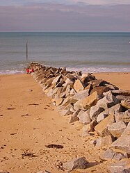 The beach at Coutainville