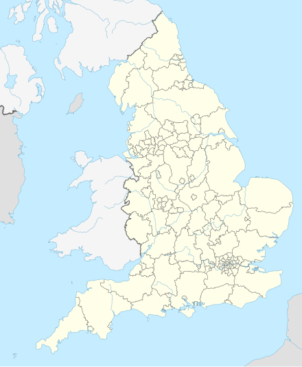 2020–21 Premier League is located in England