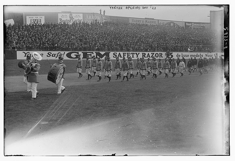 File:Yankee opening day 1923 (LOC).jpg