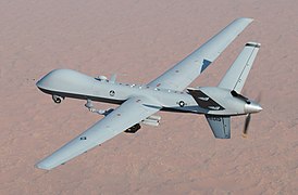 MQ-9 Reaper во время боевого вылета, Афганистан, 2008 год