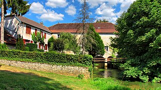 Le moulin sur l'Ognon.