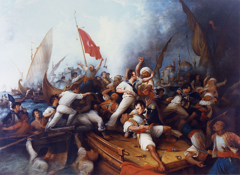 File:Decatur Boarding the Tripolitan Gunboat.jpg