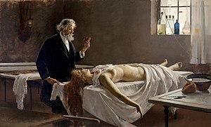 Autopsy. 177 x 291 cm 1890 (Museo de Málaga)