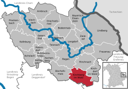 Kirchberg im Wald - Localizazion