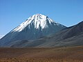 Licancabur vo da Stross auf San Pedro de Atacama aus gseng.