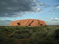 Ayers Rock (Uluru), the site of the Azaria Chamberlain disappearance