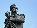 Estatua de Cambronne en su ciudad natal, Nantes.