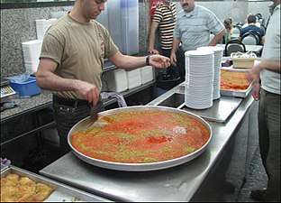 Knafeh shop, old city of Jerusalem