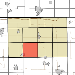 Vị trí trong Quận LaGrange, Indiana