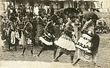 Dance of the Fon women during celebrations