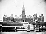 The original Centre Block, c. 1877 to 1880